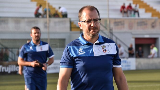 José Juan Romero, entrenador de la AD Ceuta