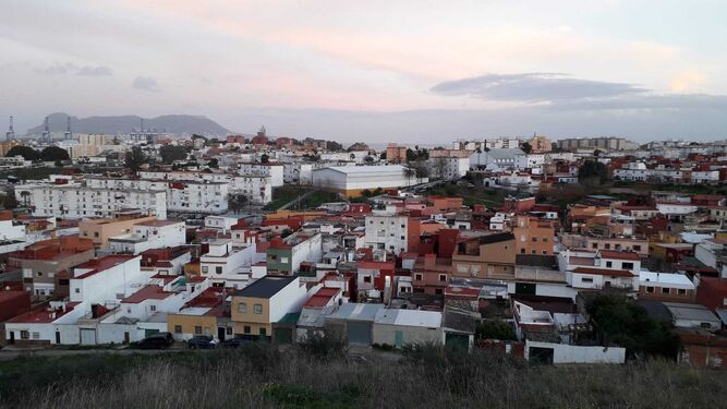 Vista de la barriada de La Piñera.