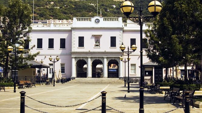 La sede del Parlamento de Gibraltar.