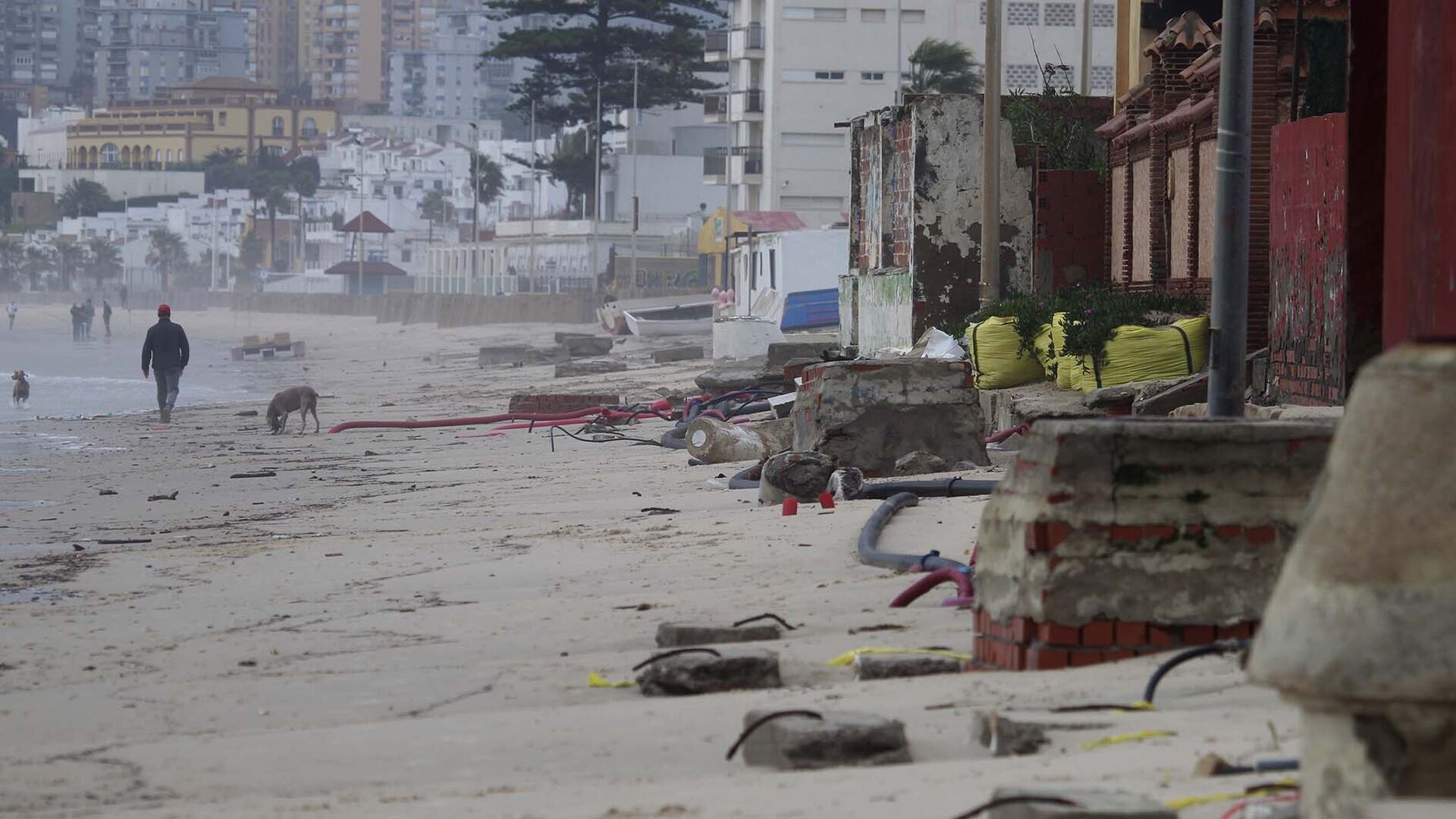 Las fotos del temporal en el Campo de Gibraltar