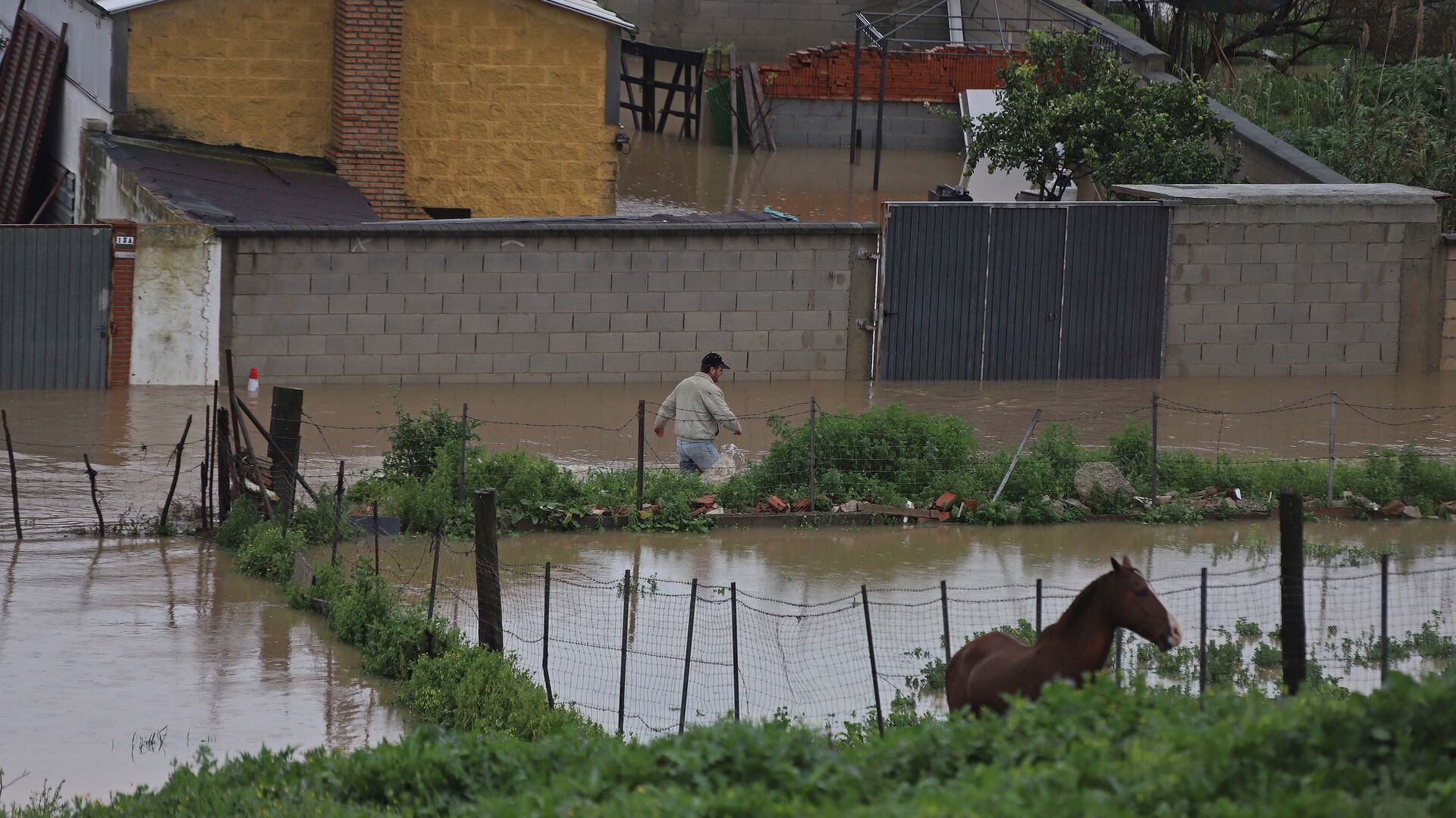 Inundaciones en Los Barrios