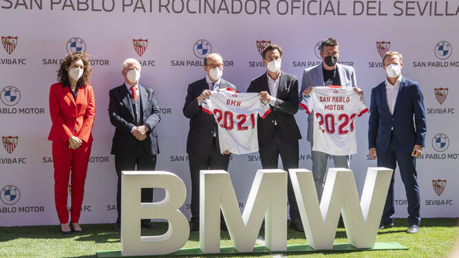 El Sevilla y BMW impulsan la sostenibilidad en una alianza de "entidades líderes"