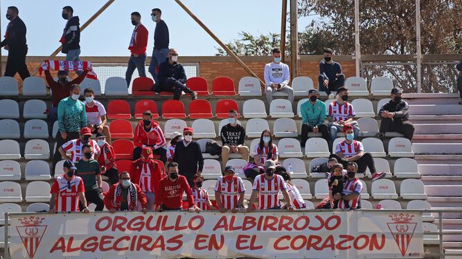 Aficionados de preferencia, en el último partido en casa del Algeciras.