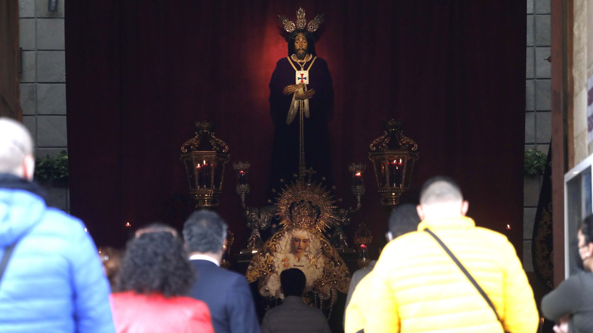 Fotos del Mi&eacute;rcoles Santo en La L&iacute;nea: Medinaceli, Huerto y Amor, Abandono y Mayor Dolor