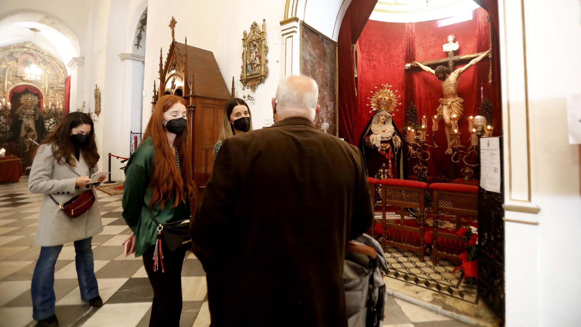 Fotos del Jueves Santo en San Roque: Buena Muerte, Virgen de la Amargura, Nazareno y Virgen de los Dolores