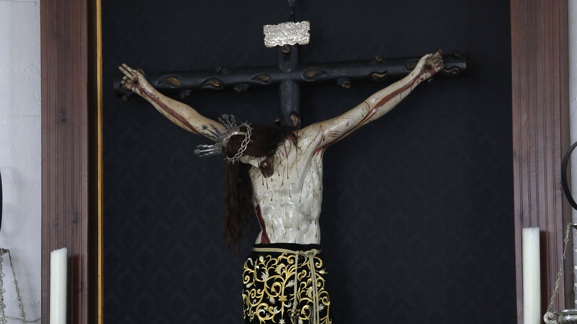 Fotos del Viernes Santo en Castellar: Cristo de la Almoraima, Nuestro Padre Jes&uacute;s Nazareno y Nuestra Se&ntilde;ora de las Angustias