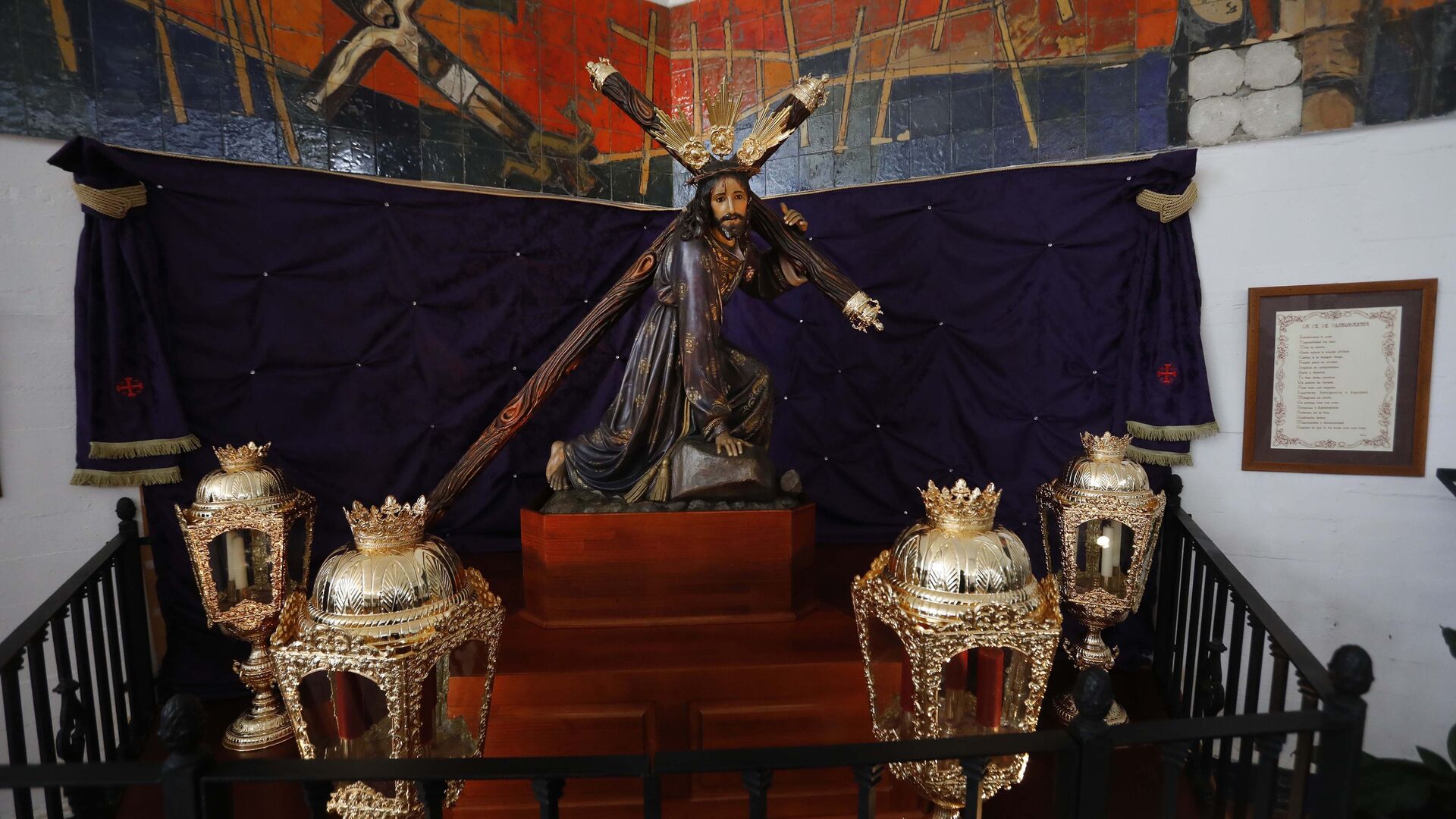 Fotos del Viernes Santo en Castellar: Cristo de la Almoraima, Nuestro Padre Jes&uacute;s Nazareno y Nuestra Se&ntilde;ora de las Angustias