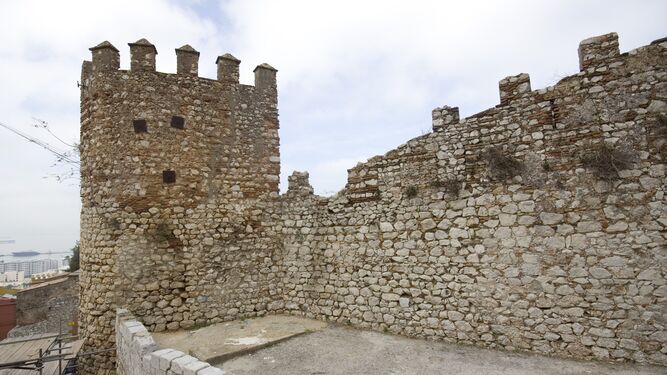 El Castillo de los Moros de Gibraltar.