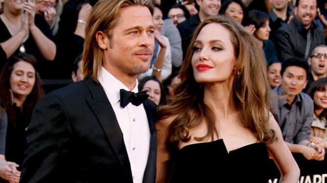 Brad Pitt y Angelina en sus mejores tiempos