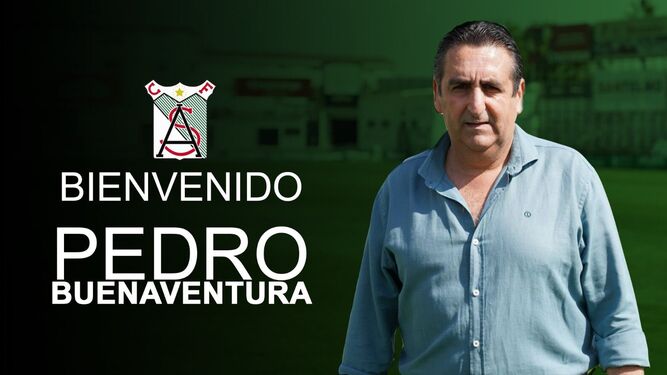 Anuncio oficial de la llegada de Pedro Buenaventura al Atlético Sanluqueño