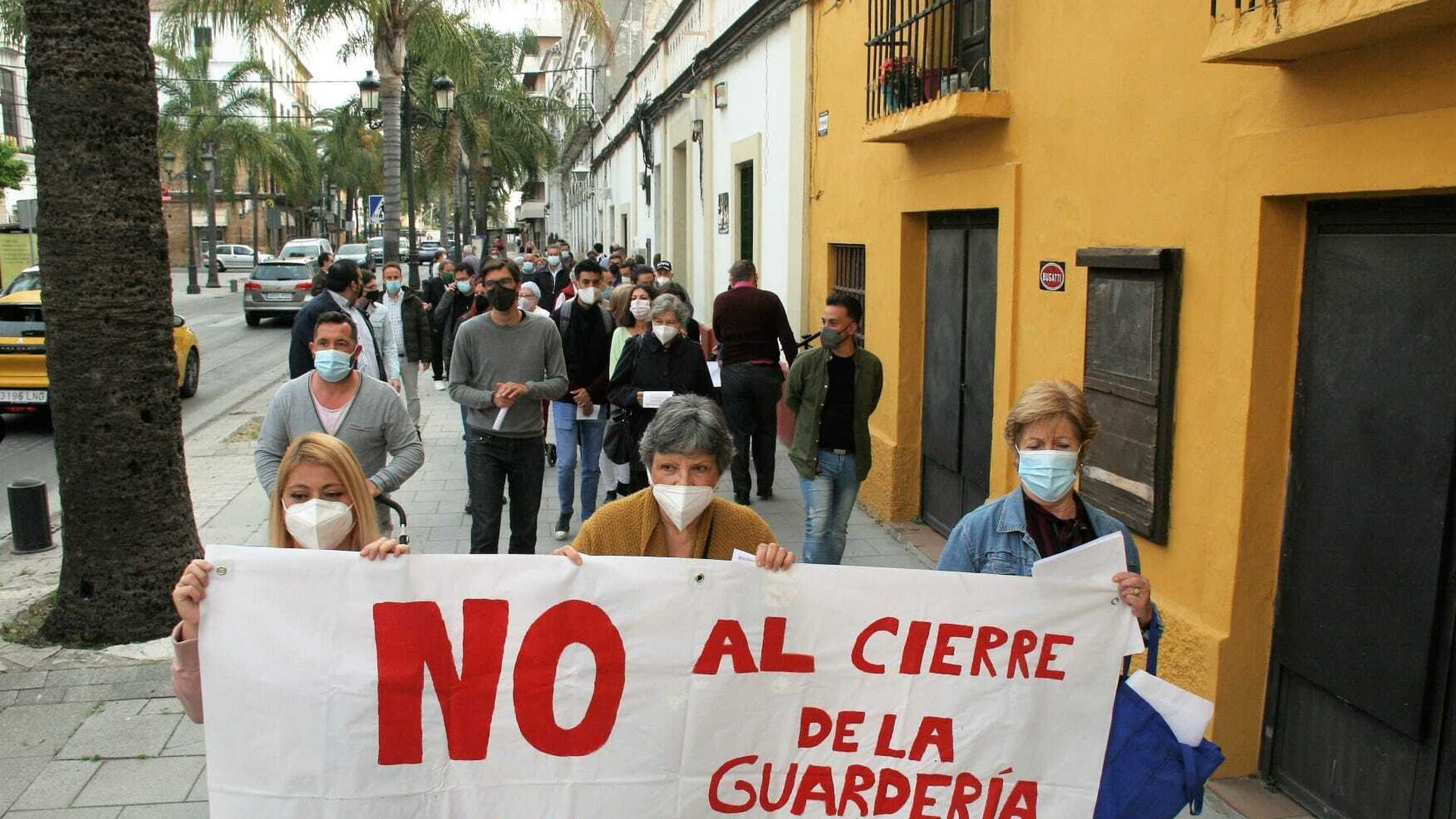 El Puerto: Concentraci&oacute;n contra el cierre de la guarder&iacute;a municipal