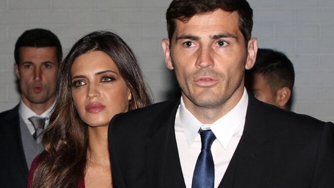 El ex portero Iker Casillas y Sara Carbonero, en una imagen de archivo en un evento.