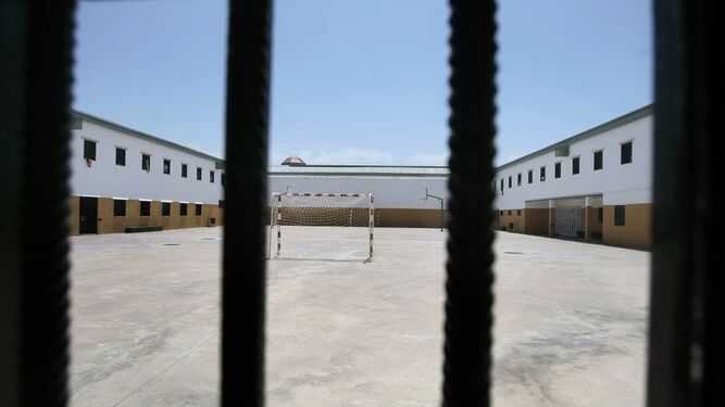Vista del patio de un centro penitenciario.
