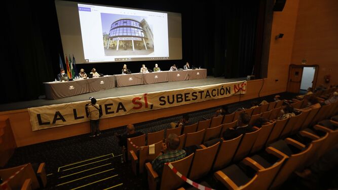La presentación de las alegaciones a la subestación de REE en La Línea.