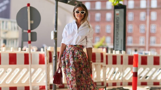 Descubre la nueva falda de flores de Zara, que es la más original de toda su colección de primavera-verano.