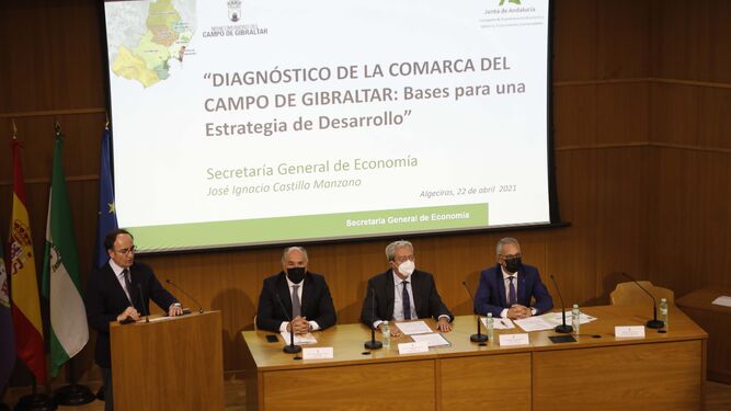 La presentación del diagnóstico elaborado por la Junta de Andalucía.