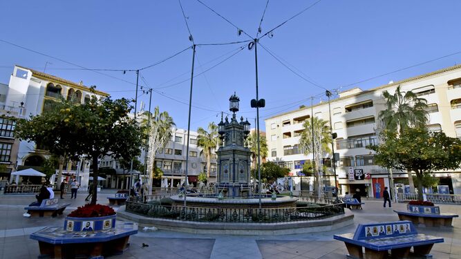 La Plaza Alta de Algeciras.