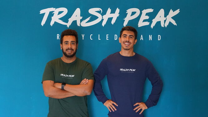 Javier Villanueva y Pablo Osuna, fundadores de Trash Peak.