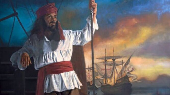 Retrato de Enrique de Malaca, esclavo de Magallanes durante una década y que fue quien urdió la emboscada contra los españoles en Cebú.