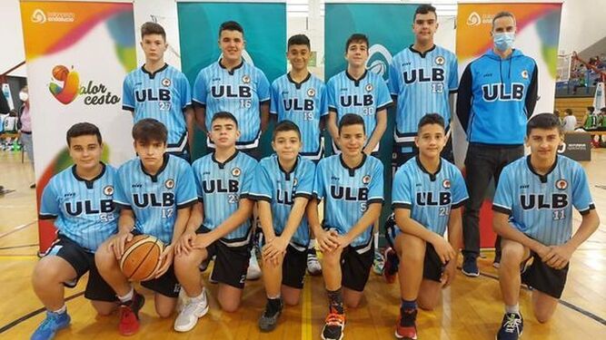 El equipo infantil masculino de la ULB