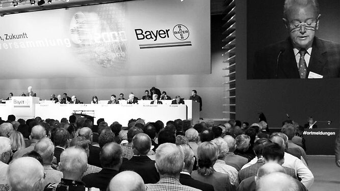 Imagen de archivo de un congreso de la compañía farmacéutica en Alemania.