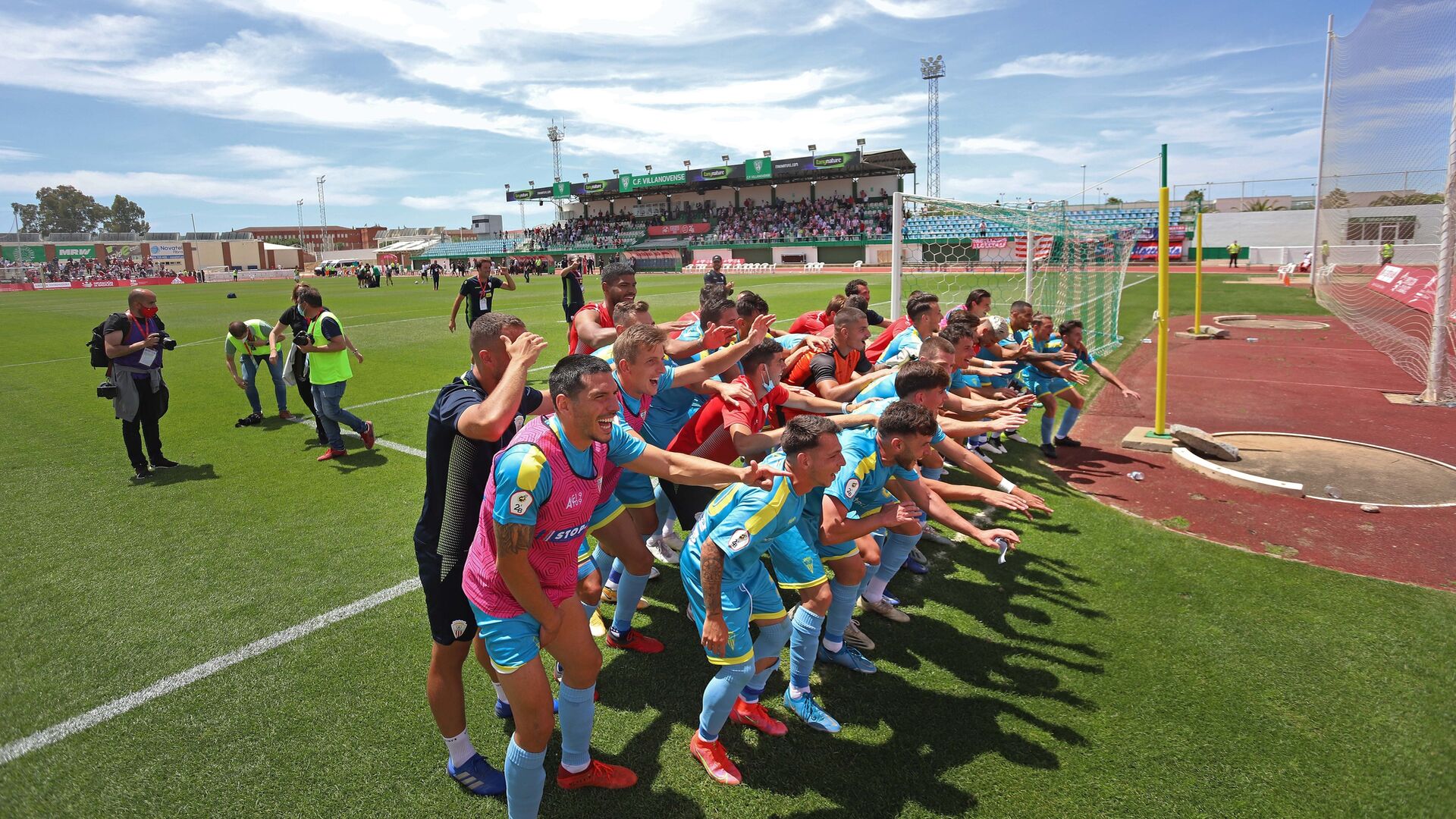 Fotos de la celebraci&oacute;n del Algeciras CF en Villanueva de la Serena