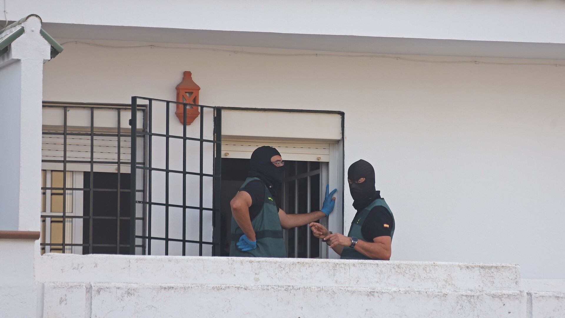 Fotos de los nuevos registros de la Guardia Civil en Algeciras