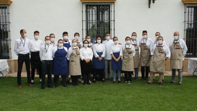 Participantes del concurso Chef Sierra de Cádiz
