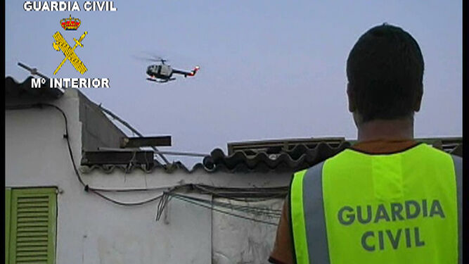 En el dispositivo contra el narcotráfico en Huelva participan medios aéreos y terrestres
