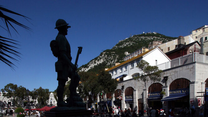 Casemates Square, en Gibraltar.