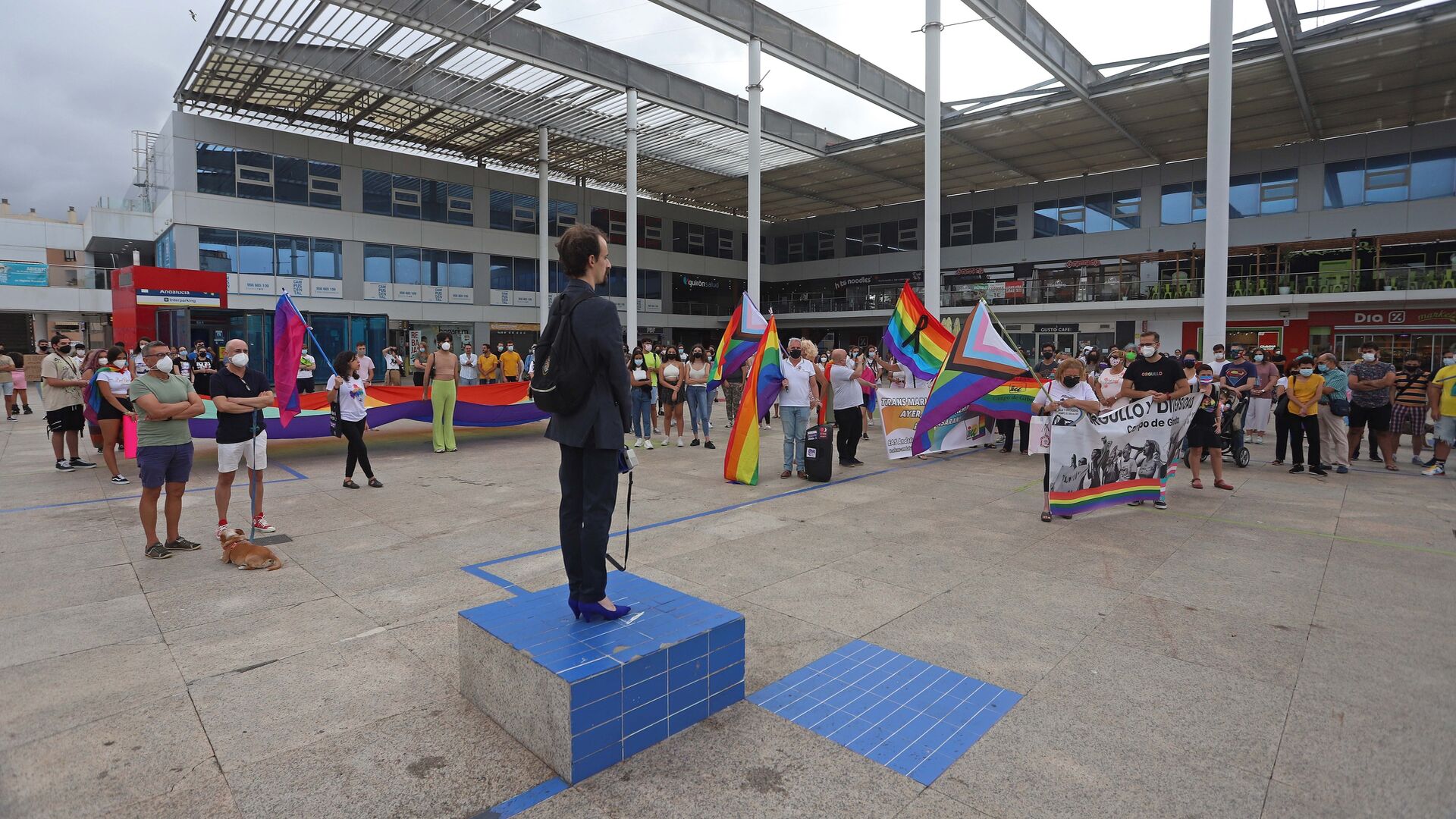 Fotos de la quinta manifestaci&oacute;n del Orgullo LGTBI en Algeciras