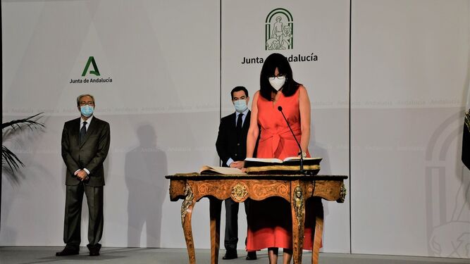 La linense María Antonia Peña, nueva rectora de la Universidad de Huelva