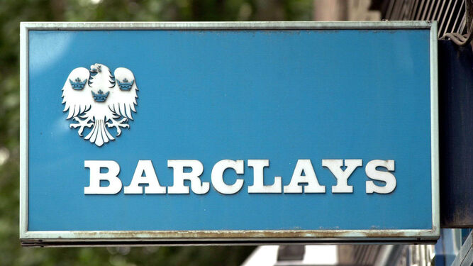 Logo de Barclays.