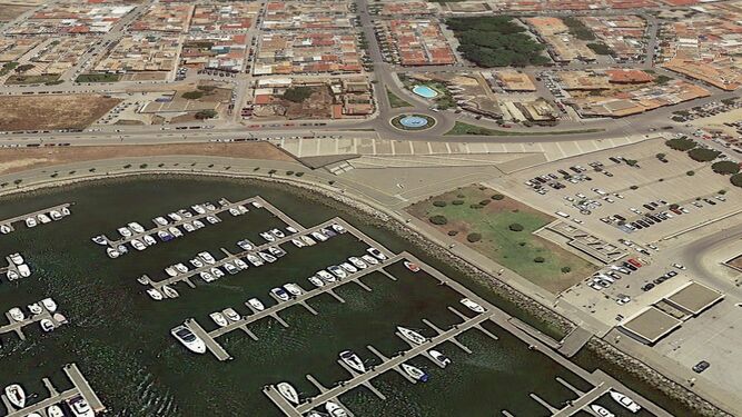 Imagen del puerto de Chipiona donde se llevará a cabo el proyecto.