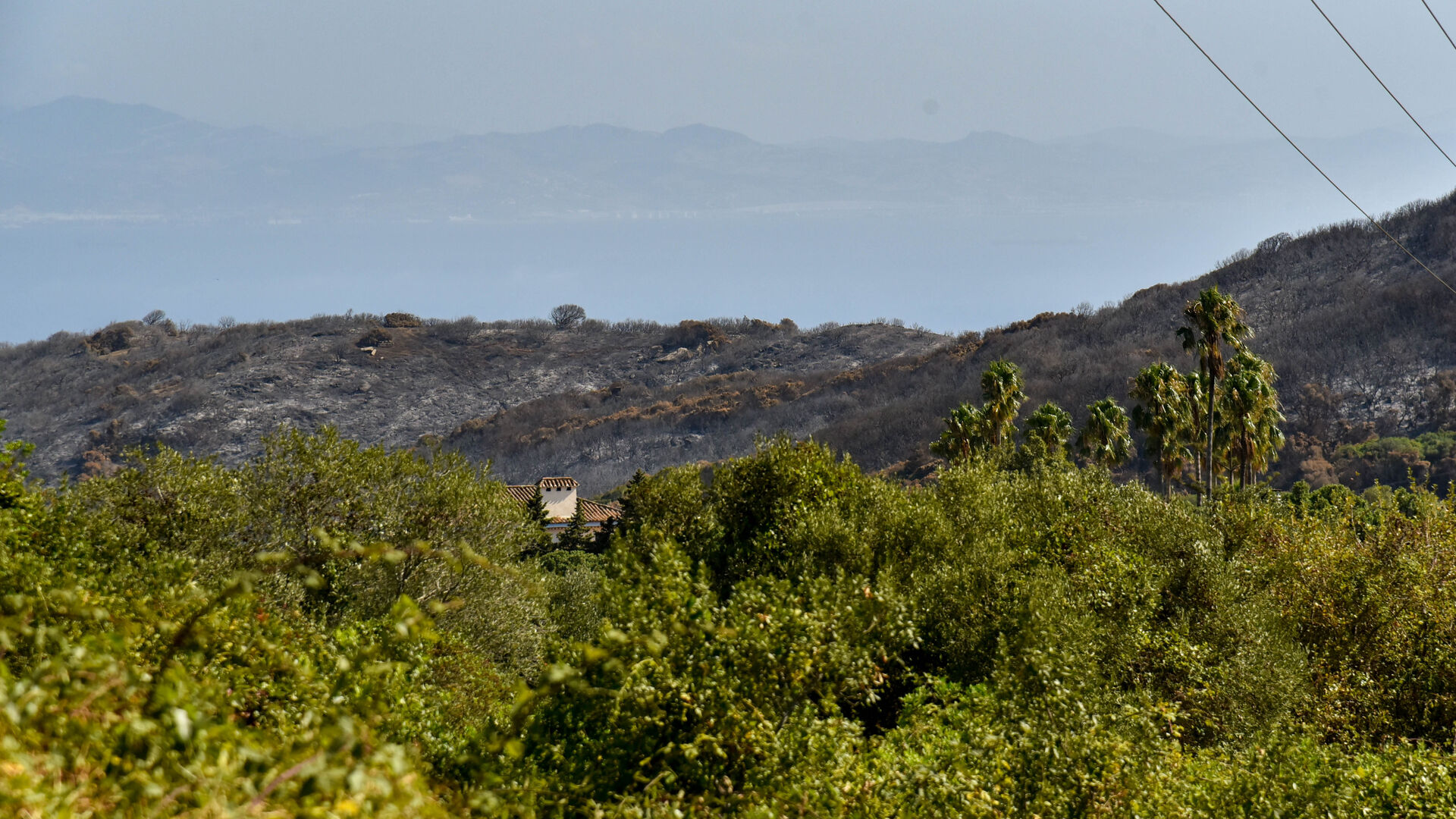 Las fotos del d&iacute;a despu&eacute;s del incendio de El Cuart&oacute;n