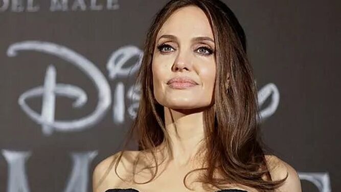 Angelina Jolie en la presentación de Maléfica, en 2019. /GTRES