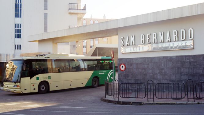La estación San Bernardo, en Algeciras.