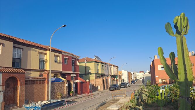 Calle Mar Caspio, una de las que serán mejoradas en La Atunara