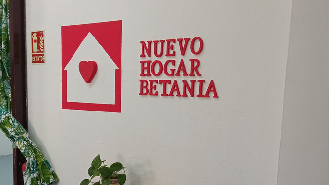 La recepción del centro de día para personas sin hogar de Hogar Betania.