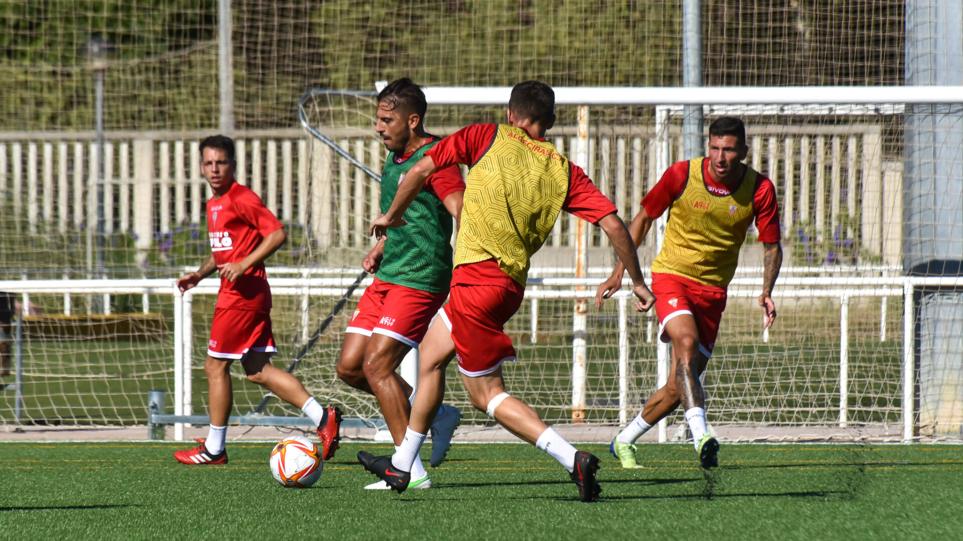 Las fotos del entrenamiento del Algeciras CF