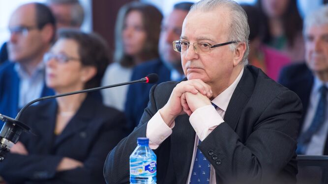 El ex consejero de Empleo Antonio Fernández, en el juicio de la "pieza política" de los ERE.