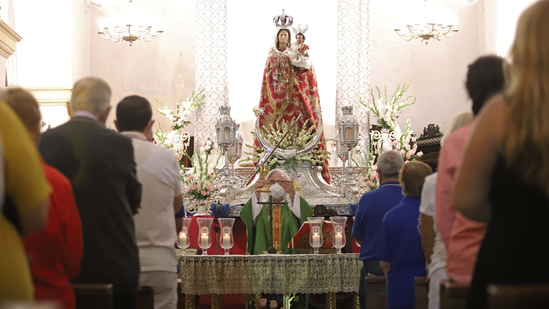 Fotos del regreso de la Virgen de la Luz de Tarifa a su Santuario