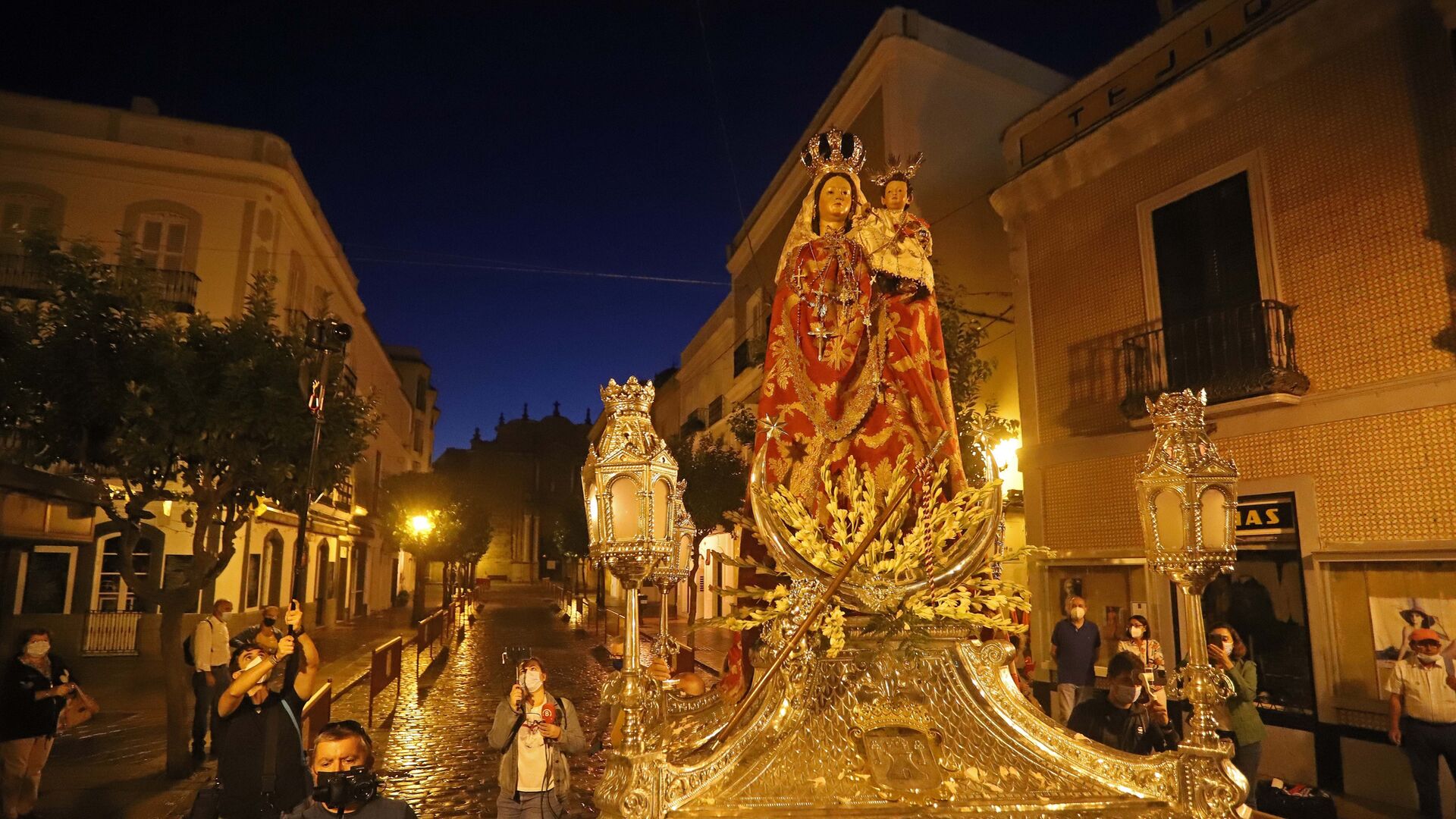 Fotos del regreso de la Virgen de la Luz de Tarifa a su Santuario