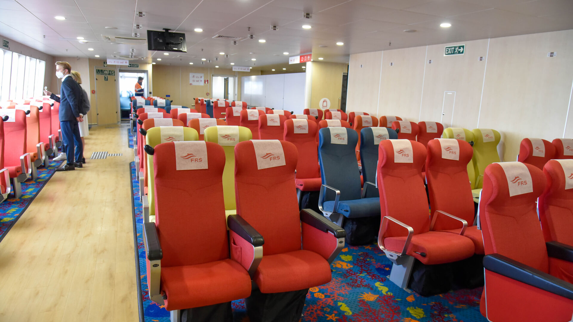 Las fotos de la inauguraci&oacute;n del ferry Levante Jet