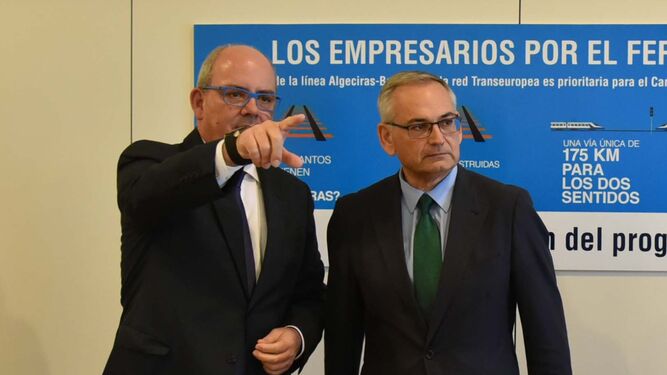 El presidente de la CEC, Javier Sánchez Roja, y Josep Vicent Boira, en 2019.