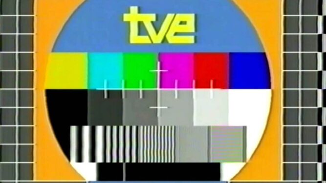 La carta de ajuste en color de TVE, inolvidable para los espectadores mayores