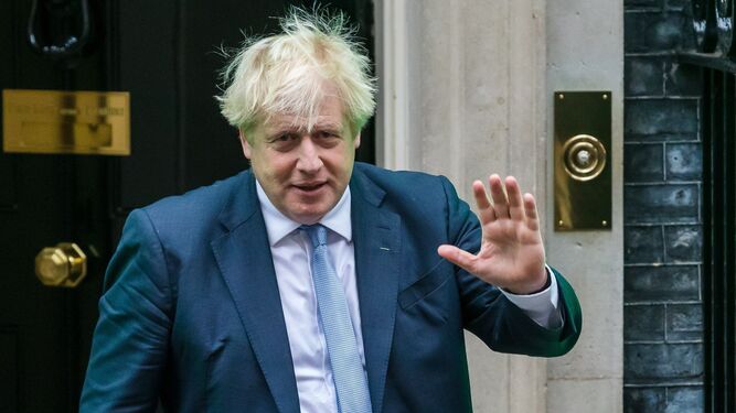 Boris Johnson en una foto reciente