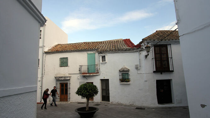 Una calle del casco histórico de San Roque.