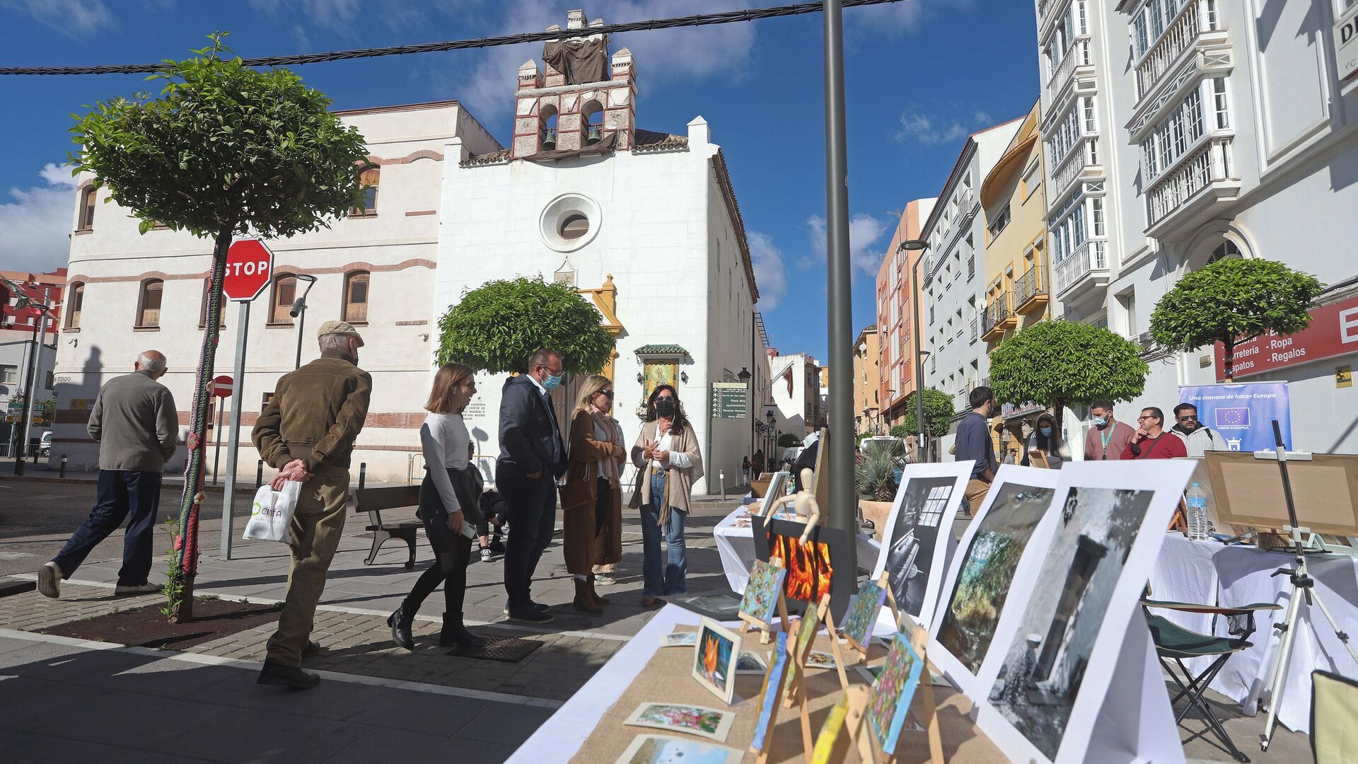Fotos del Mercado de Arte en Algeciras