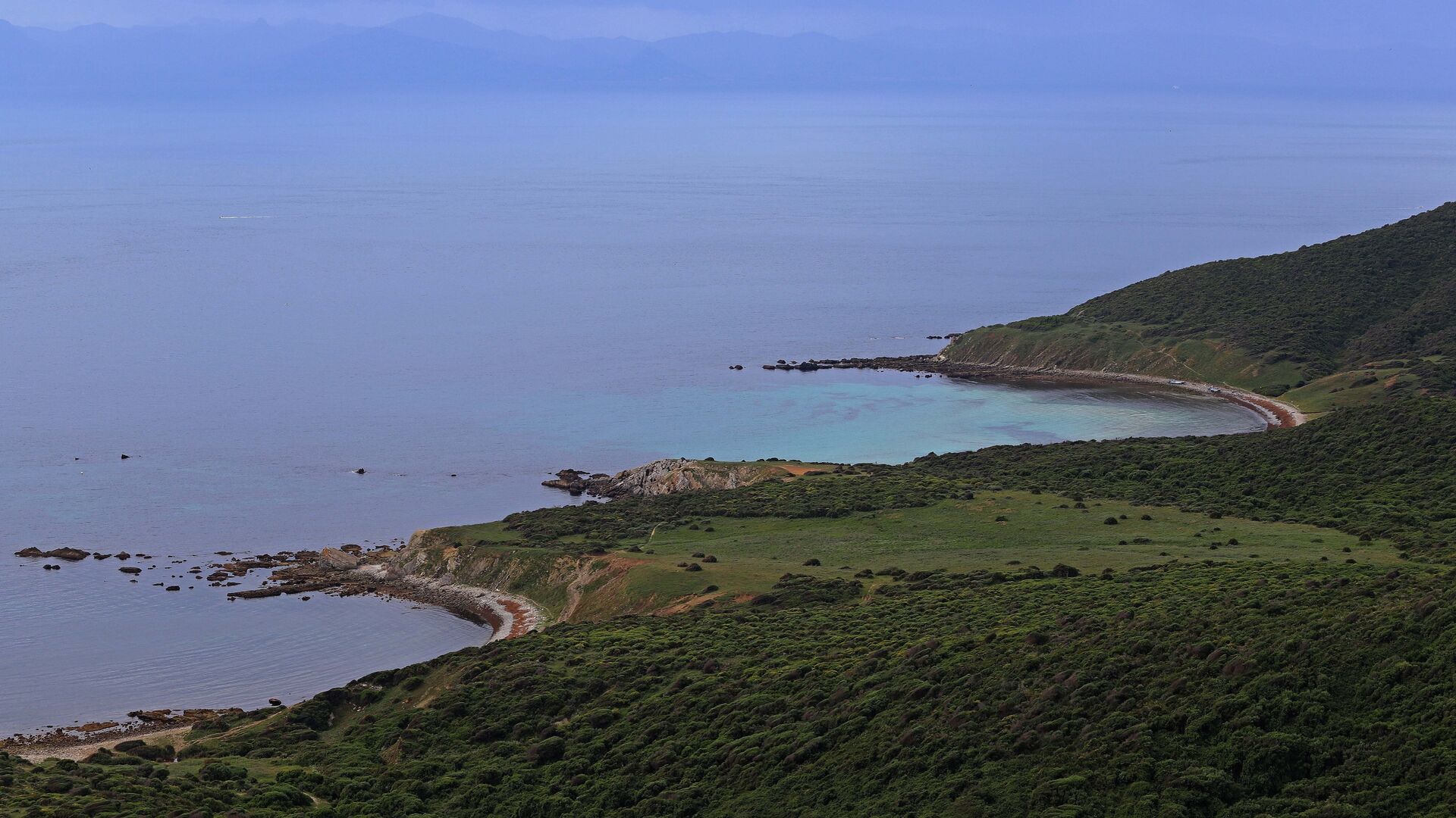 Colada de la costa entre Algeciras y Tarifa